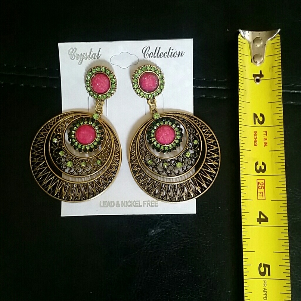 Statement earrings - Picture 2 of 2